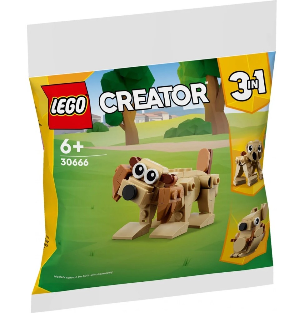 Set Creator 30666 Animale 3 in 1 LEGO