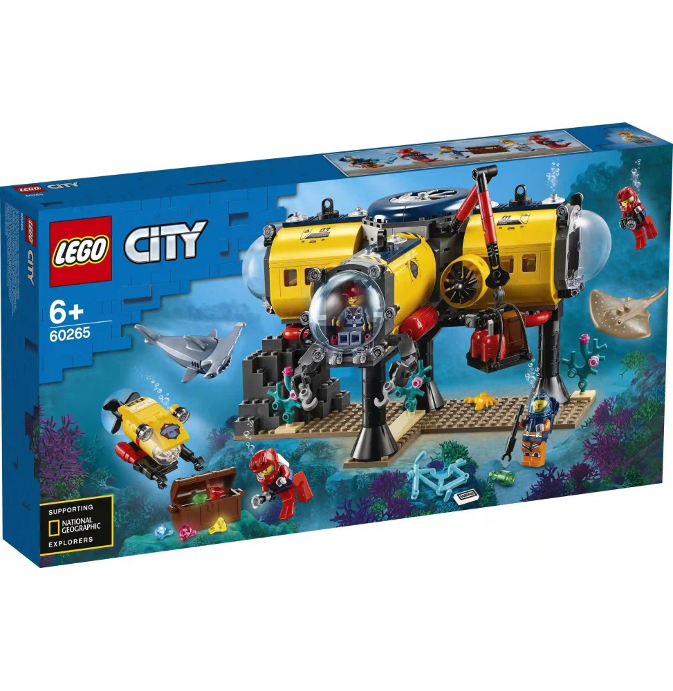 LEGO City Baza cercetătorilor oceanici 60265