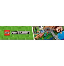 Lego 21128 Minecraft Satulă Alex Steve