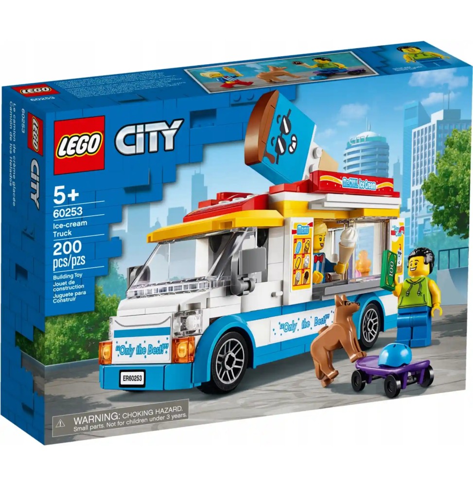 LEGO City 60253 Camioneta cu înghețată