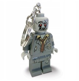 Breloc LEGO Zombiak cu lanternă și geantă LEGO