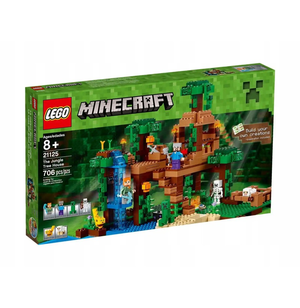 LEGO Minecraft 21125 Set with Alex and Steve