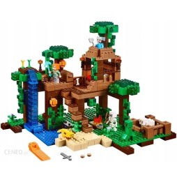 LEGO Minecraft 21125 set cu Alex și Steve