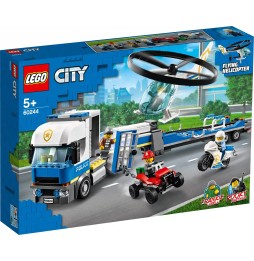 LEGO 60244 Remorcă elicopter de poliție