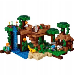 LEGO Minecraft 21125 set cu Alex și Steve