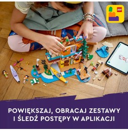 LEGO Friends distracție pe apă la tabăra de camping