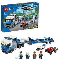 LEGO 60244 Remorcă elicopter de poliție