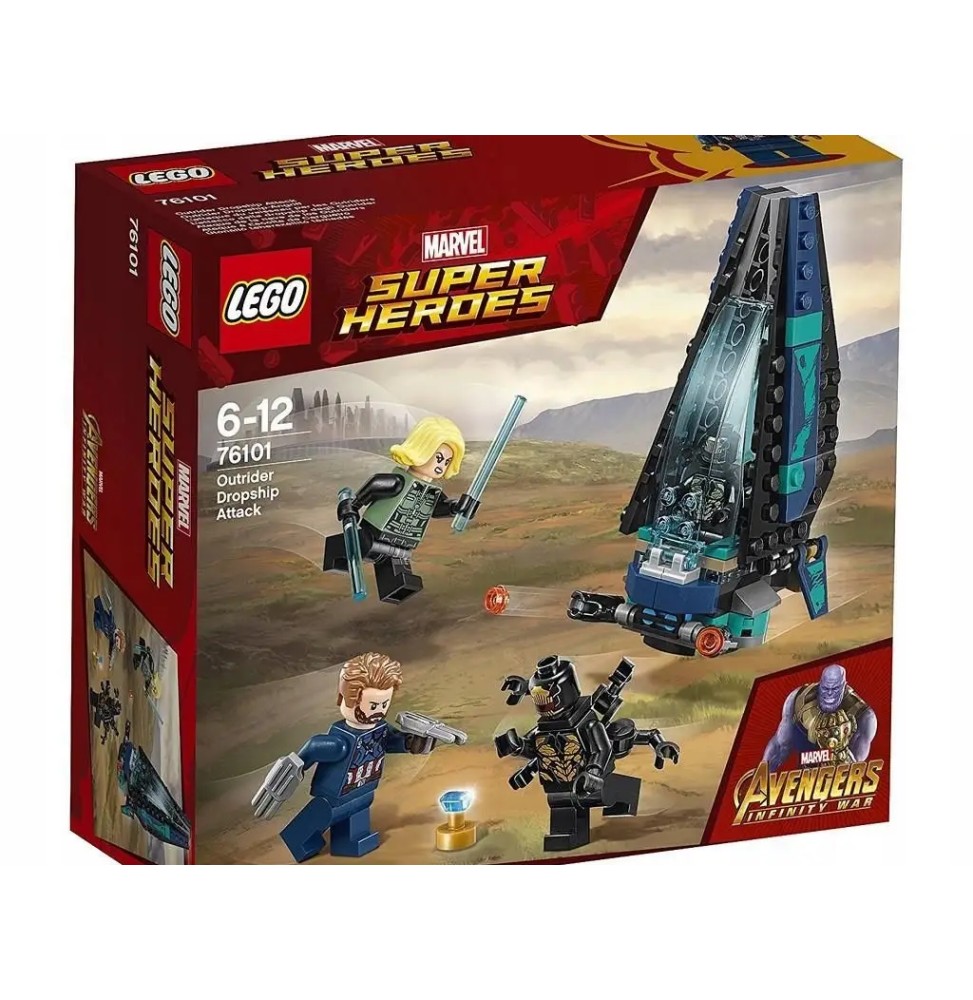 Lego atacul navei outriderilor 76101 Avengers