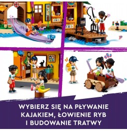 LEGO Friends distracție pe apă la tabăra de camping