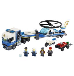 LEGO 60244 Remorcă elicopter de poliție