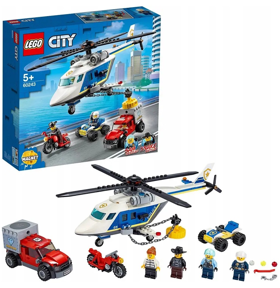 LEGO City Pościg helikopterem policyjnym 60243