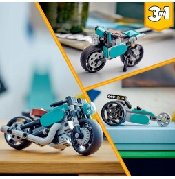 LEGO Creator 3in1 Vintage Motorcycle for Kids