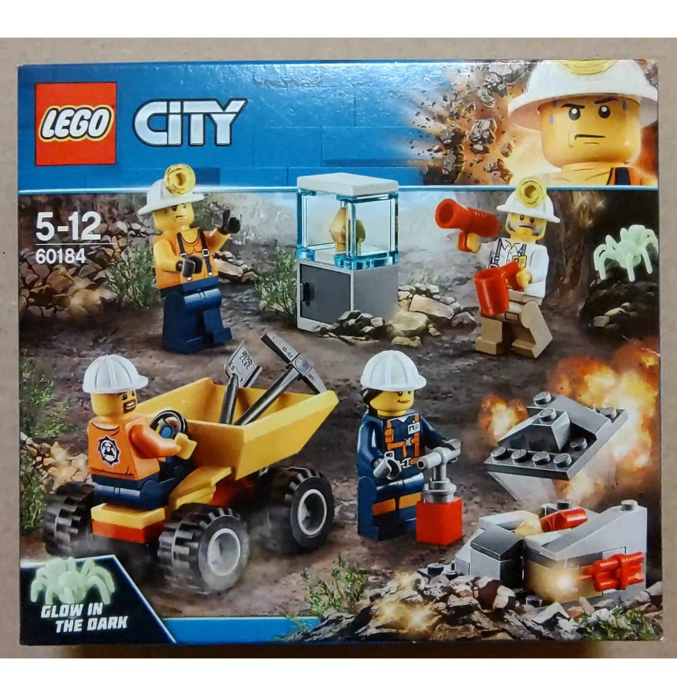 LEGO City 60184 Echipa minieră set de construcție