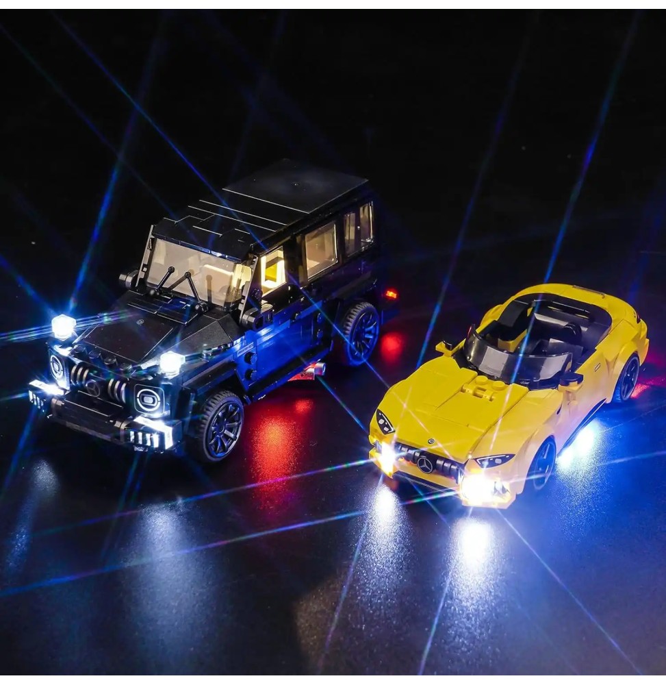 Iluminare LED pentru Lego Mercedes-AMG G 63 și SL 63