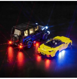 Iluminare LED pentru Lego Mercedes-AMG G 63 și SL 63