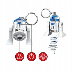 Breloc LED R2-D2 LEGO Star Wars