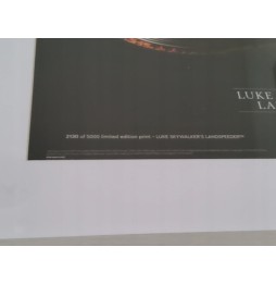 LEGO VIP Limited Edition Luke Skywalker Poster