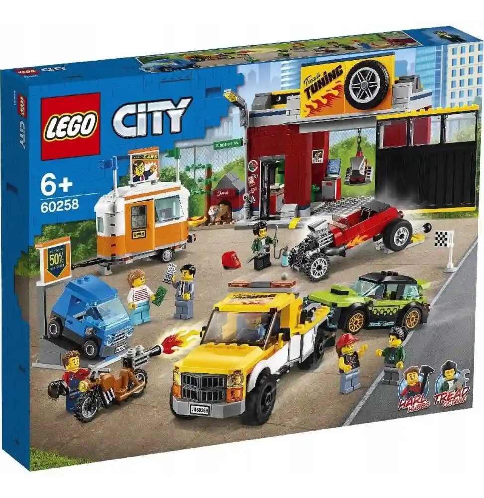 LEGO City warsztat tuningowy 60258