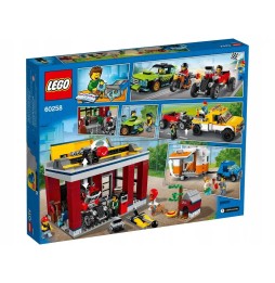 LEGO City warsztat tuningowy 60258