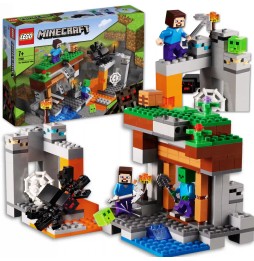 Set LEGO Minecraft Miniera Abandonată 21166