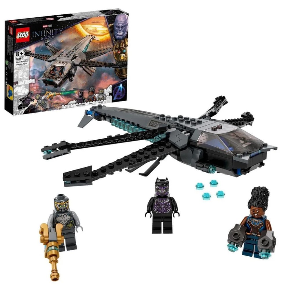 LEGO Black Panther Helicopter 76186