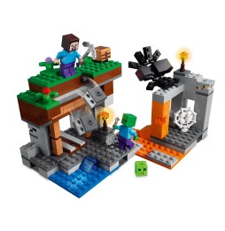 Set LEGO Minecraft Miniera Abandonată 21166