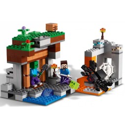 Set LEGO Minecraft Miniera Abandonată 21166