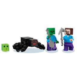 Klocki LEGO Minecraft opuszczona kopalnia 21166