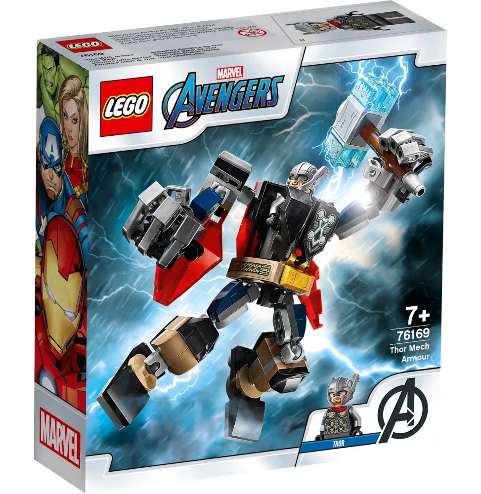 LEGO Marvel Thor Mech 76169 - Set for Kids