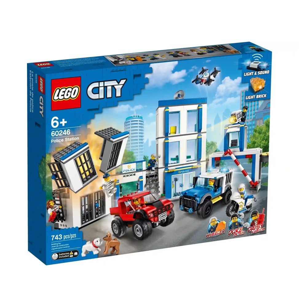 LEGO City 60246 Posterunek policji