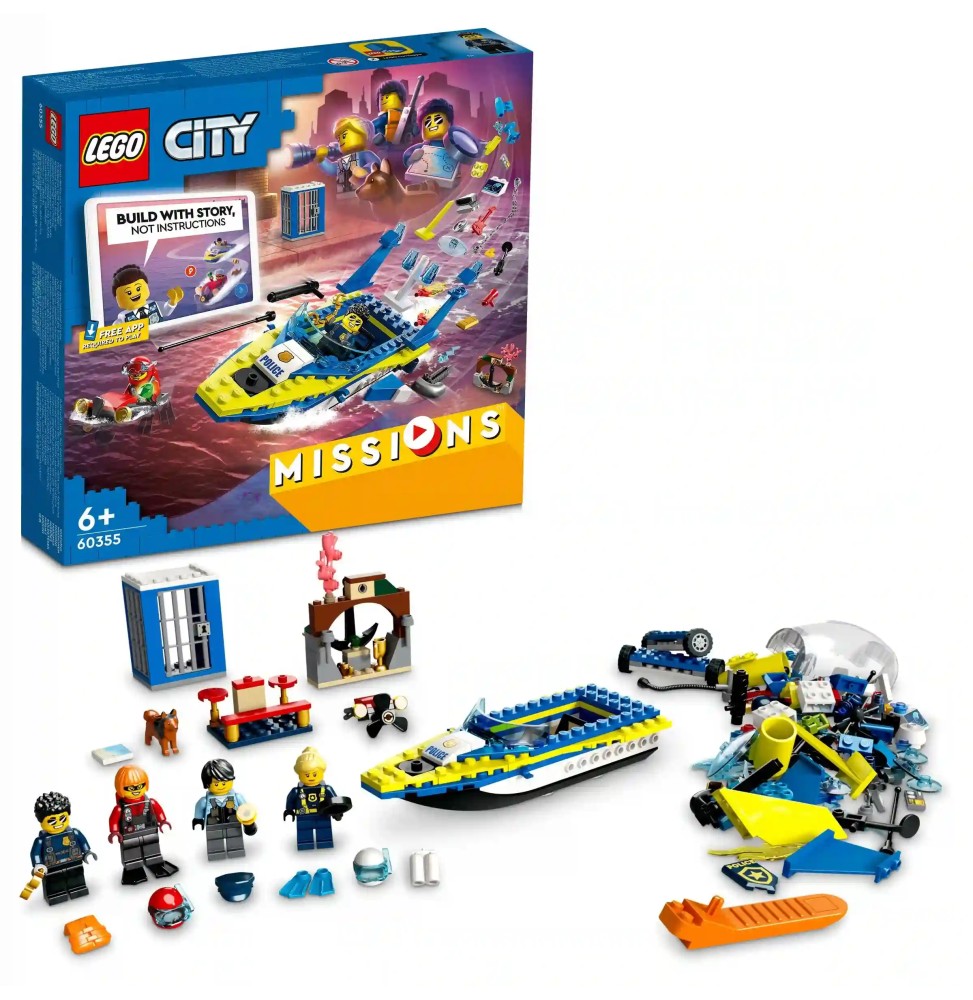 LEGO City Investigații Poliția Apei set 60355