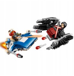 LEGO Star Wars A-Wing vs TIE Silencer 75196