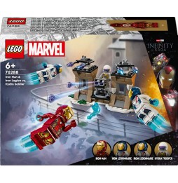 LEGO Marvel 76288 Iron Man i Legion kontra żołnierz Hydry