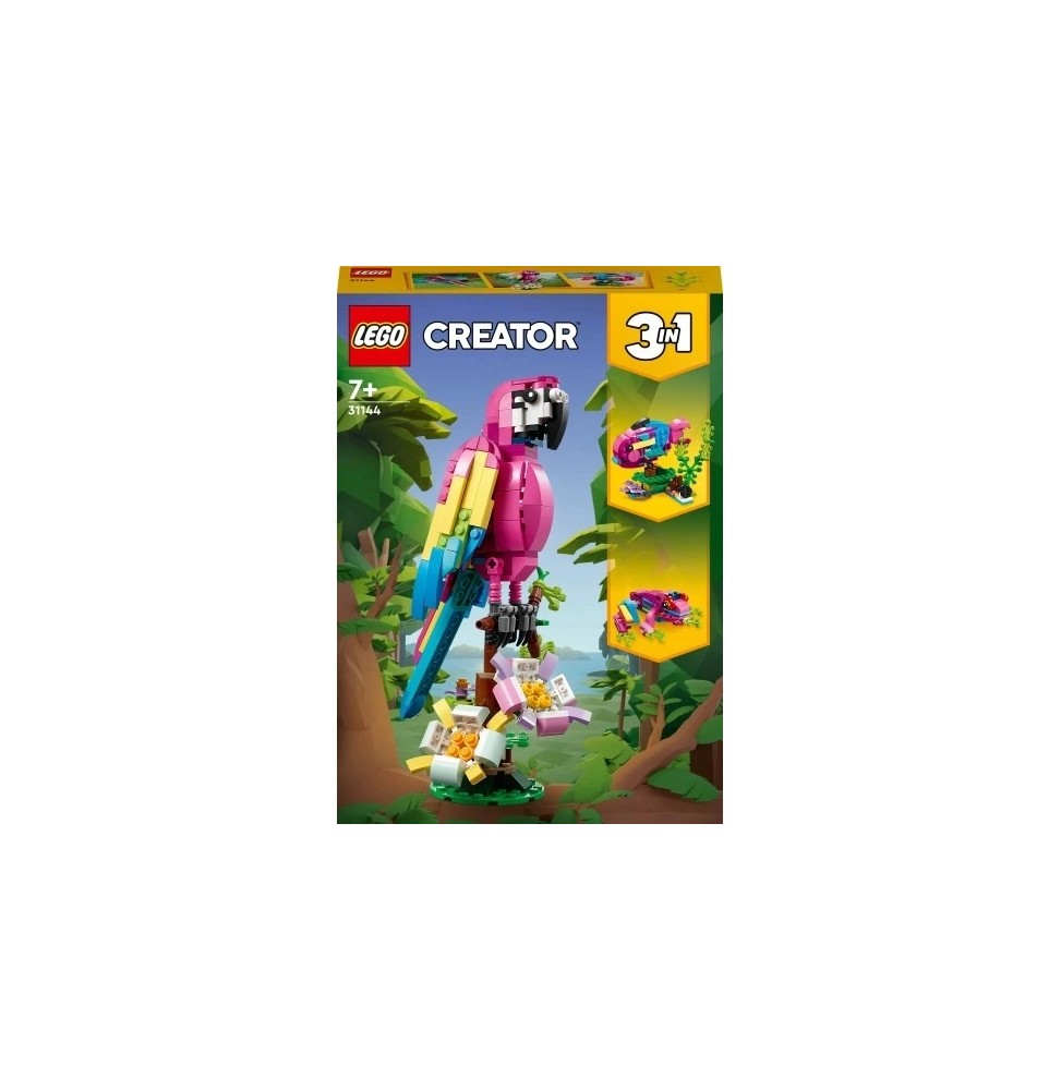 LEGO Creator 3in1 Exotic Pink Parrot 31144