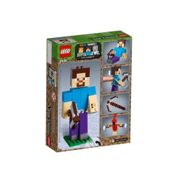 LEGO Minecraft BigFig Steve cu papagal 21148