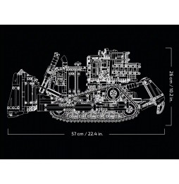 LEGO Technic Buldozer CAT D11 42131