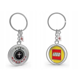 LEGO Ford Mustang Keychain