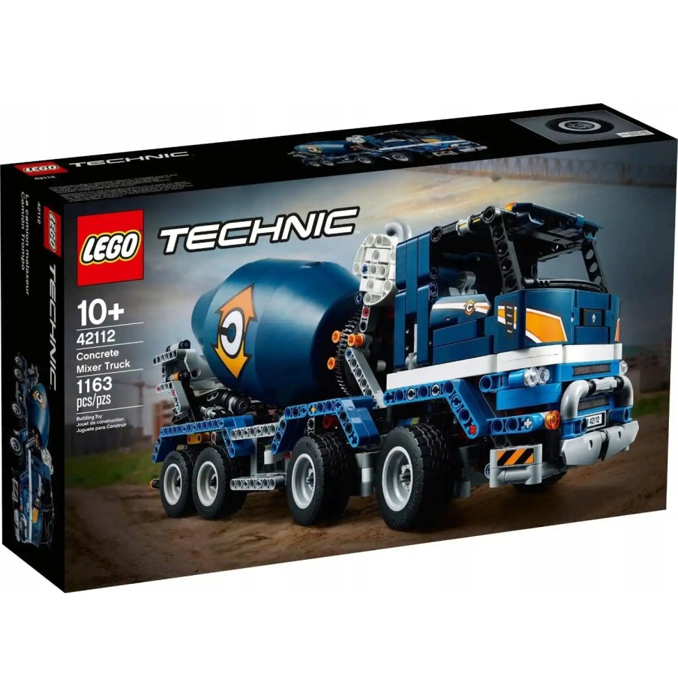 LEGO Technic 42112 Betoniarka - zabawa dla dzieci