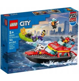 LEGO City - Bărcile de Pompieri 60373