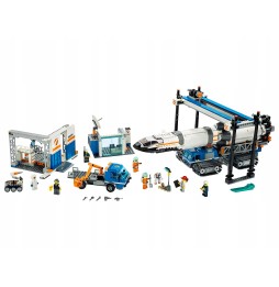 LEGO City 60229 Rocket Transport and Assembly Set