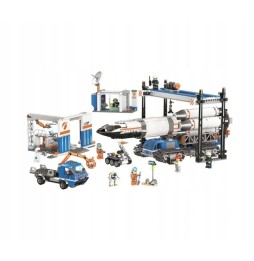 LEGO City 60229 Transport i montaż rakiety