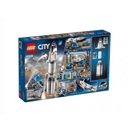 LEGO City 60229 Transport i montaż rakiety