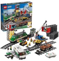 LEGO City Pociąg towarowy 60198