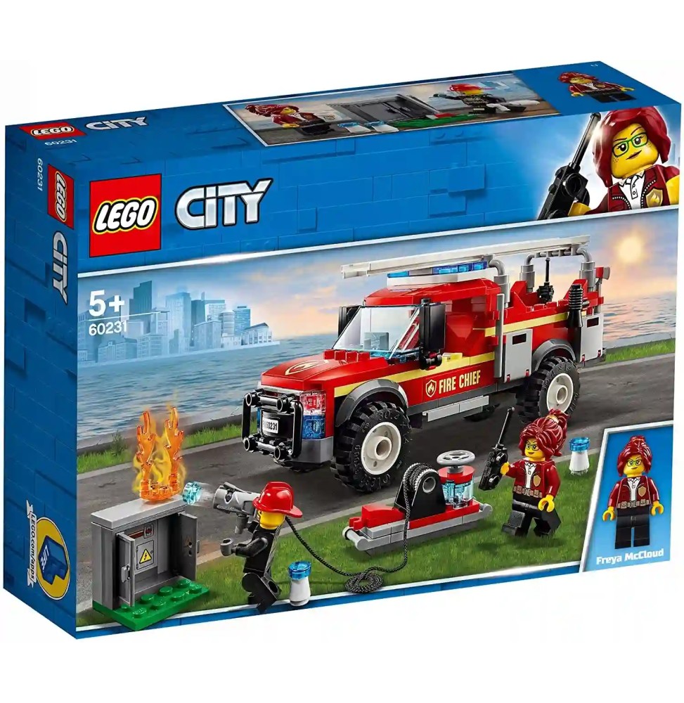 LEGO City 60231 Mașina de pompieri a comandantului