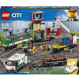 LEGO City Pociąg towarowy 60198