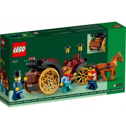 LEGO 40603 Călătorie de iarnă cu trăsura