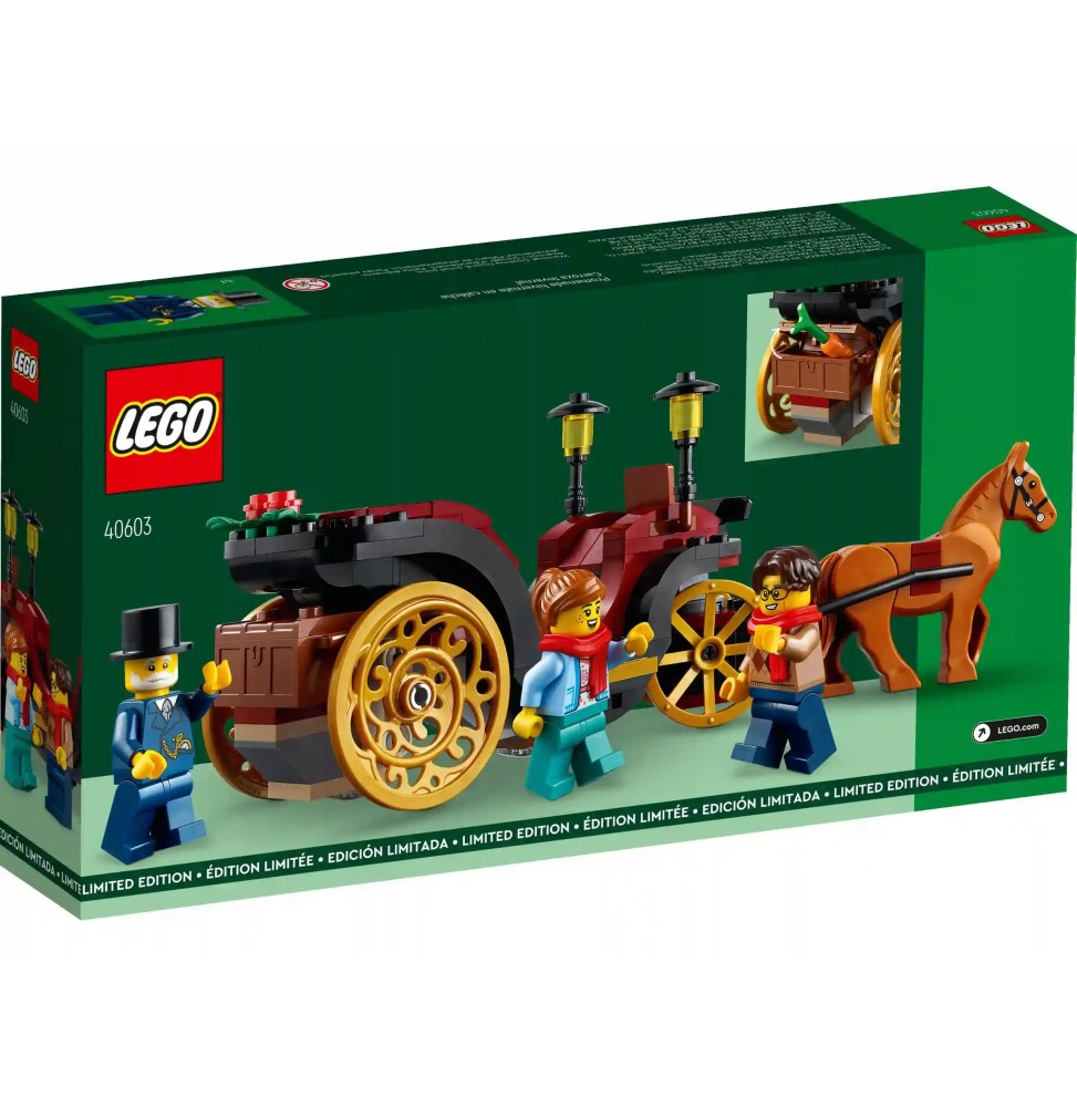 LEGO 40603 Zimowa przejażdżka powozem