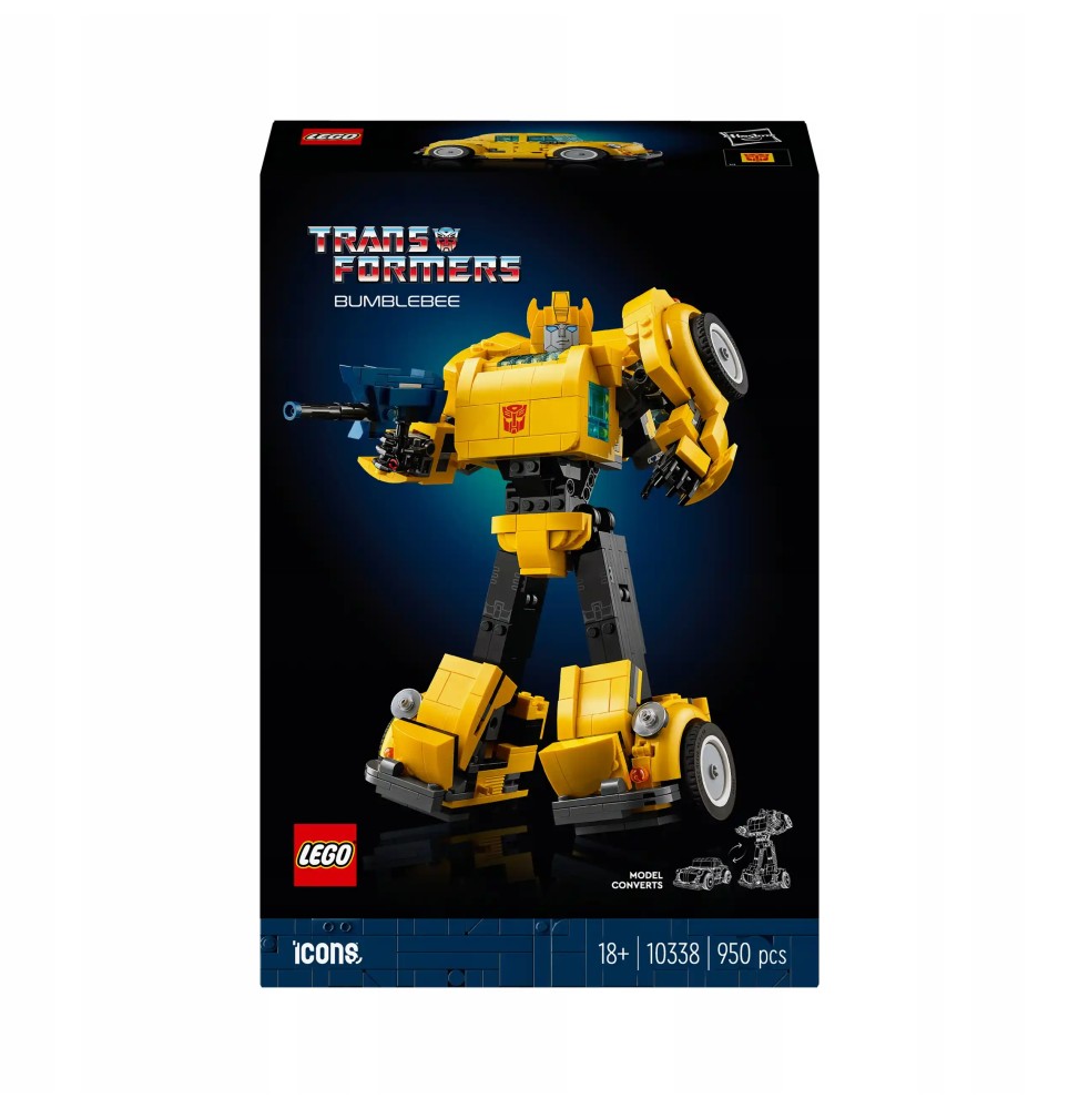 LEGO Icons Transformers Bumblebee 10338