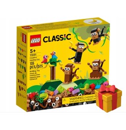 LEGO Classic 11031 Distracție Creativă cu Maimuțe