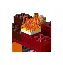 LEGO Minecraft 21139 Lupta în Nether set